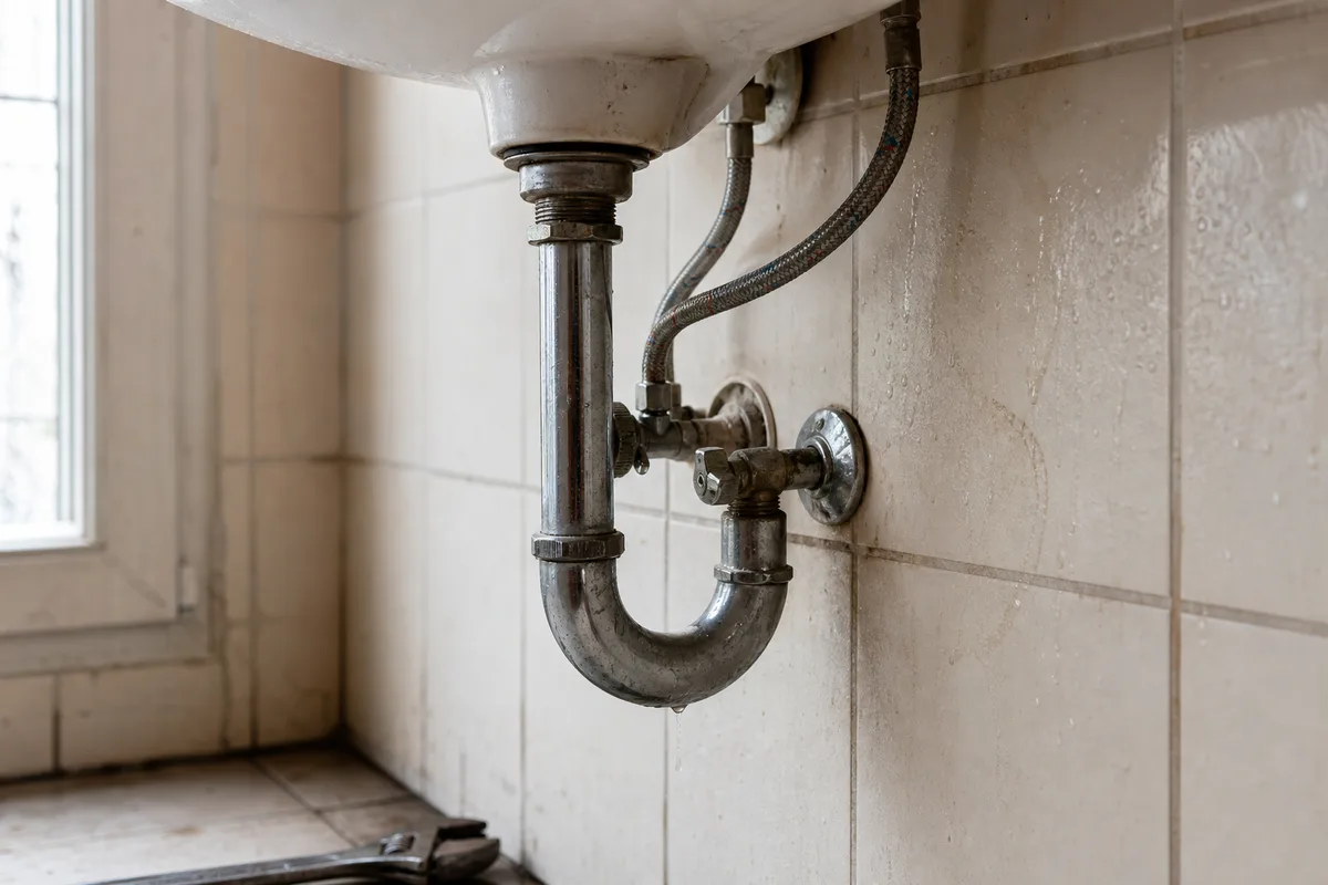 Fuites, sanitaires et eau chaude